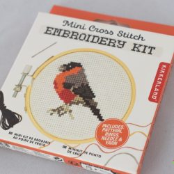 Mini borduurset vlinder