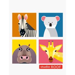 Dieren Magneten Zebra