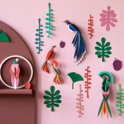 Themawand vogels
