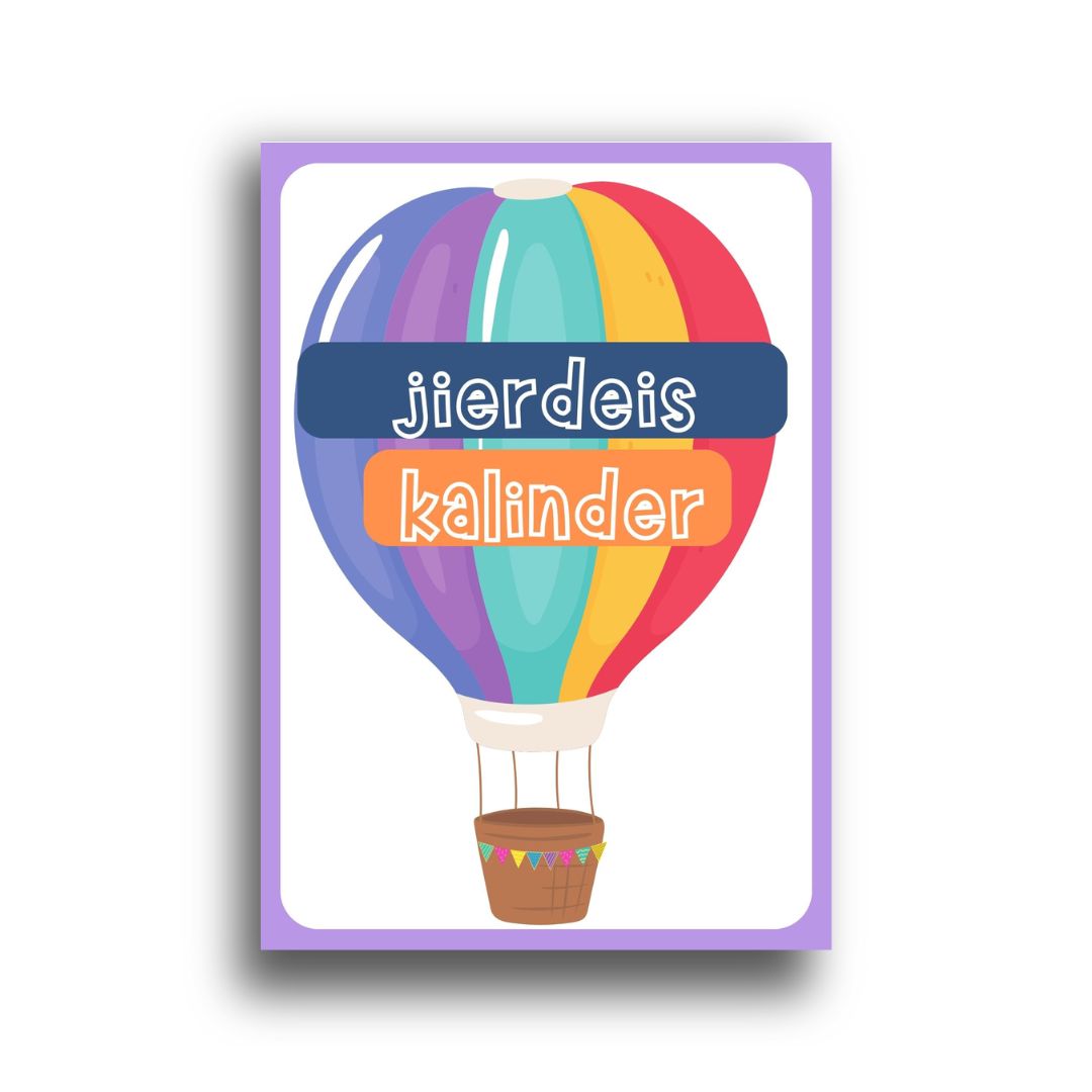 Jierdeiskalinder loftballon
