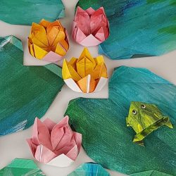 Vouwset Waterlelies van Monet