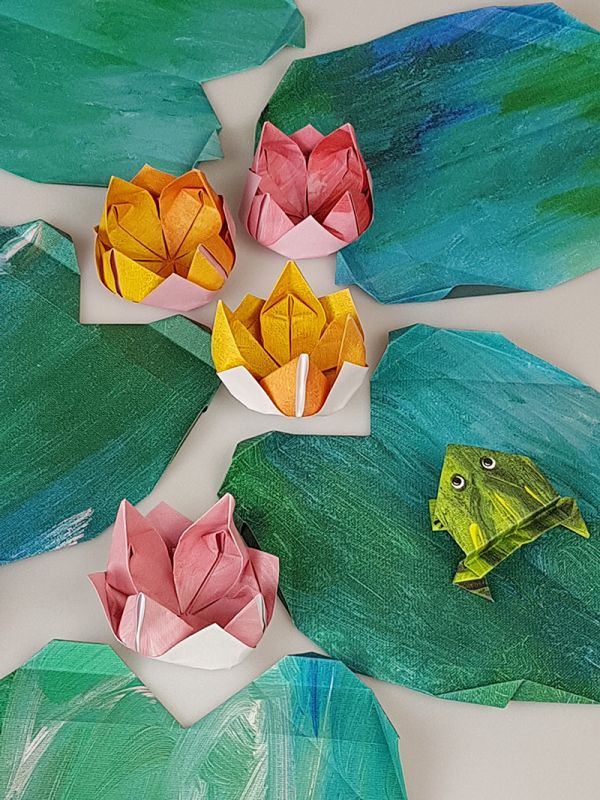 Vouwset Waterlelies van Monet - Afbeelding 2