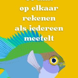 Poster - Je kan op iedereen rekenen