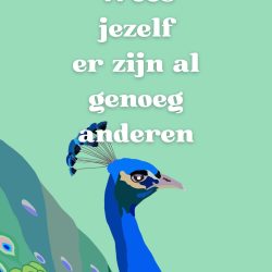 Poster - Wees jezelf
