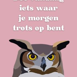 Poster - Doe vandaag iets