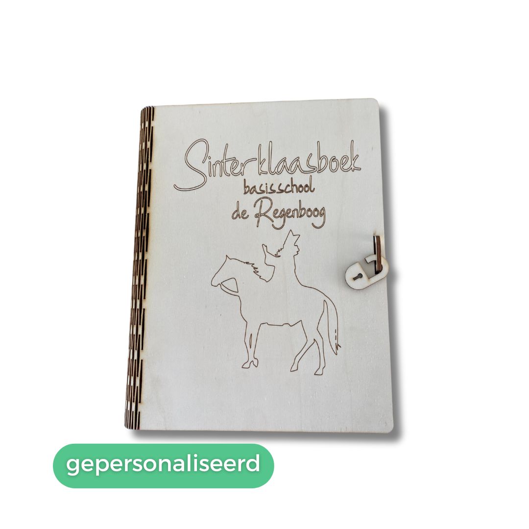 Sinterklaas schoolboek gepersonaliseerd