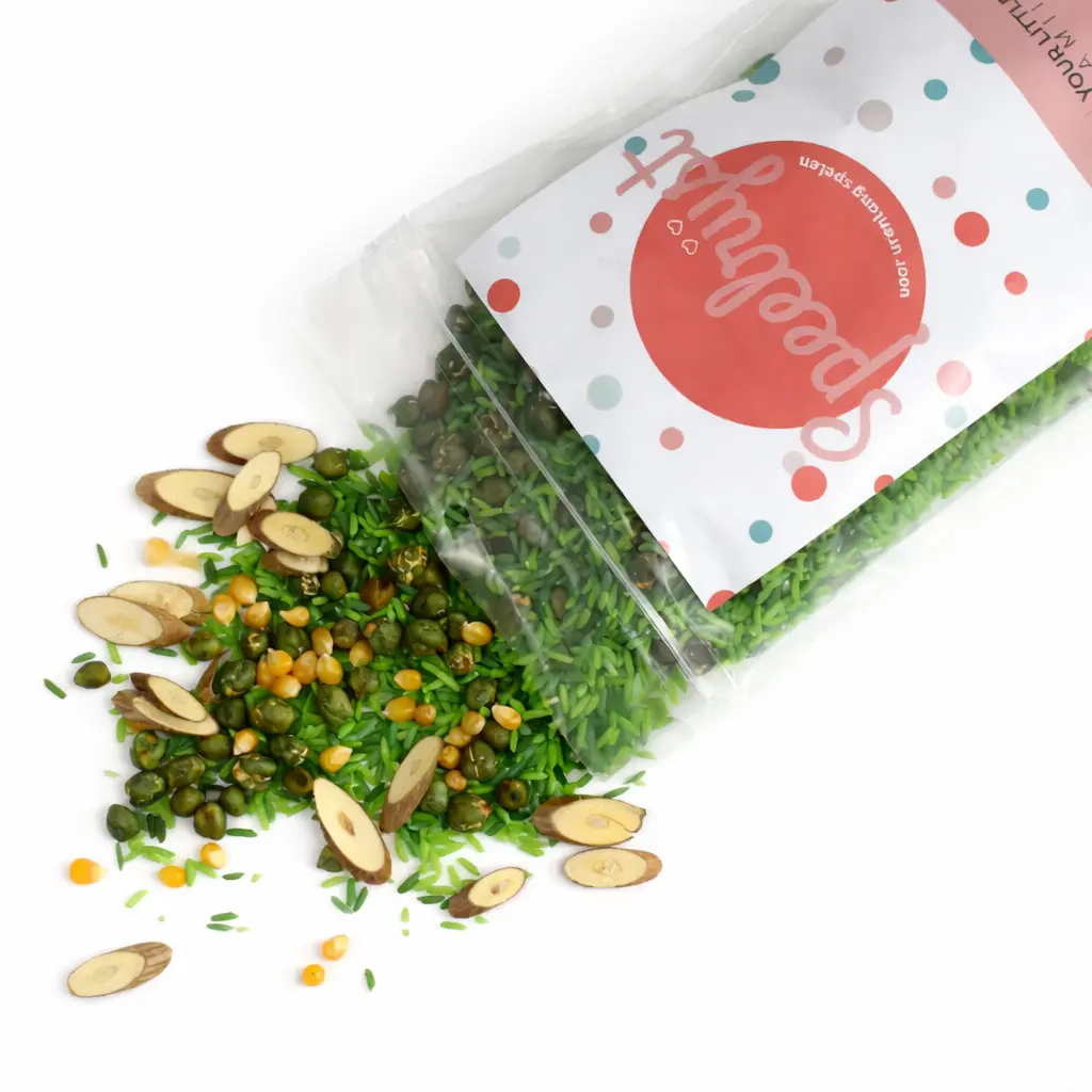 Speelrijst boerderij mix (1 kilo)