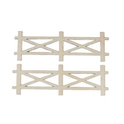 Houten hekjes