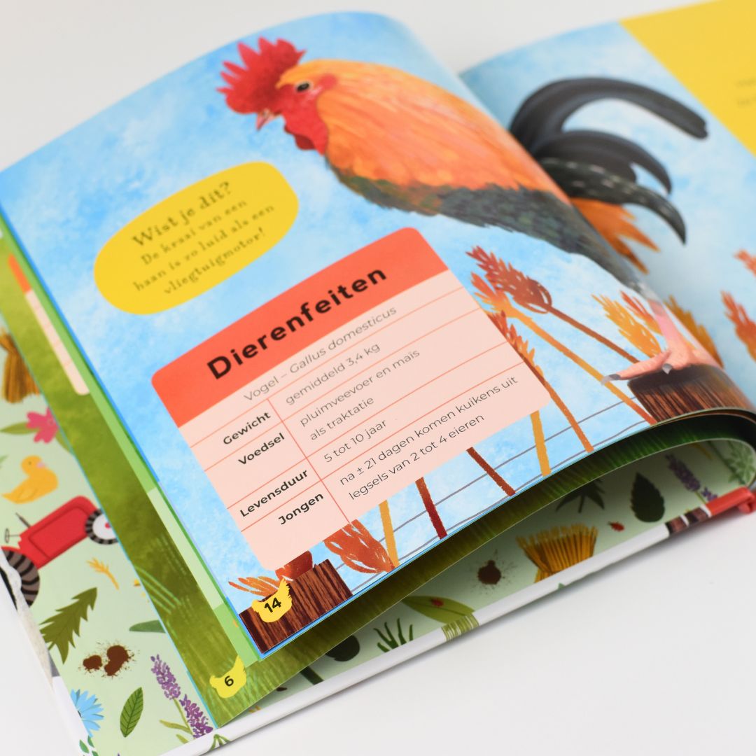 Prentenboek Mijn eerste boerderijdierenboek - Afbeelding 3