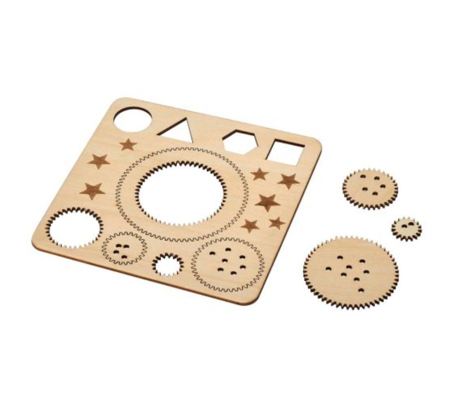 Houten spiraal sjablonen - Afbeelding 2