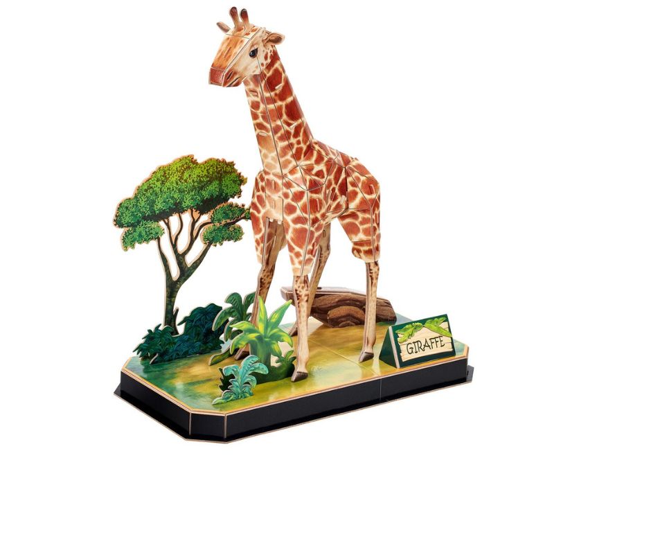 3D-puzzel giraffe - Afbeelding 2