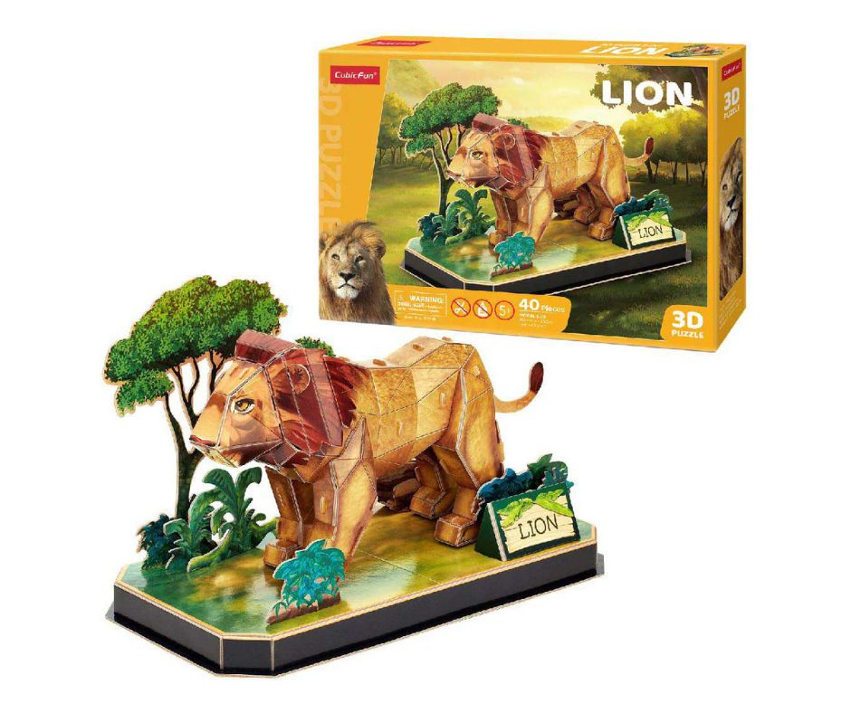 3D-puzzel leeuw
