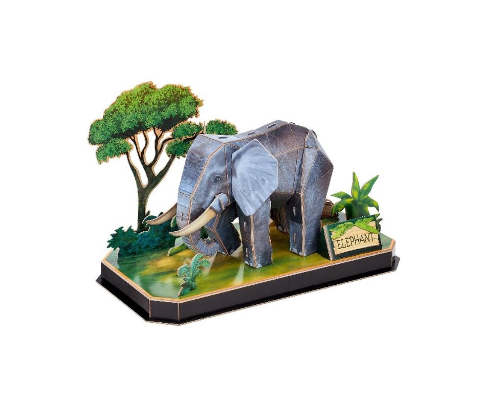 3D-puzzel olifant - Afbeelding 3