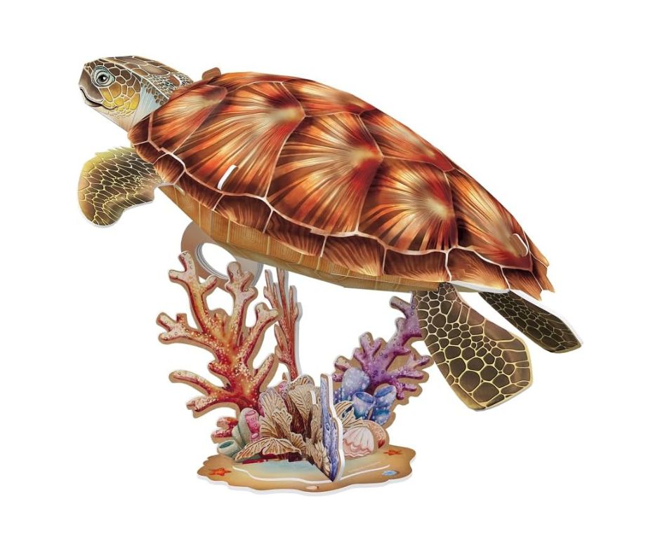 3D-puzzel zeeschildpad - Afbeelding 2