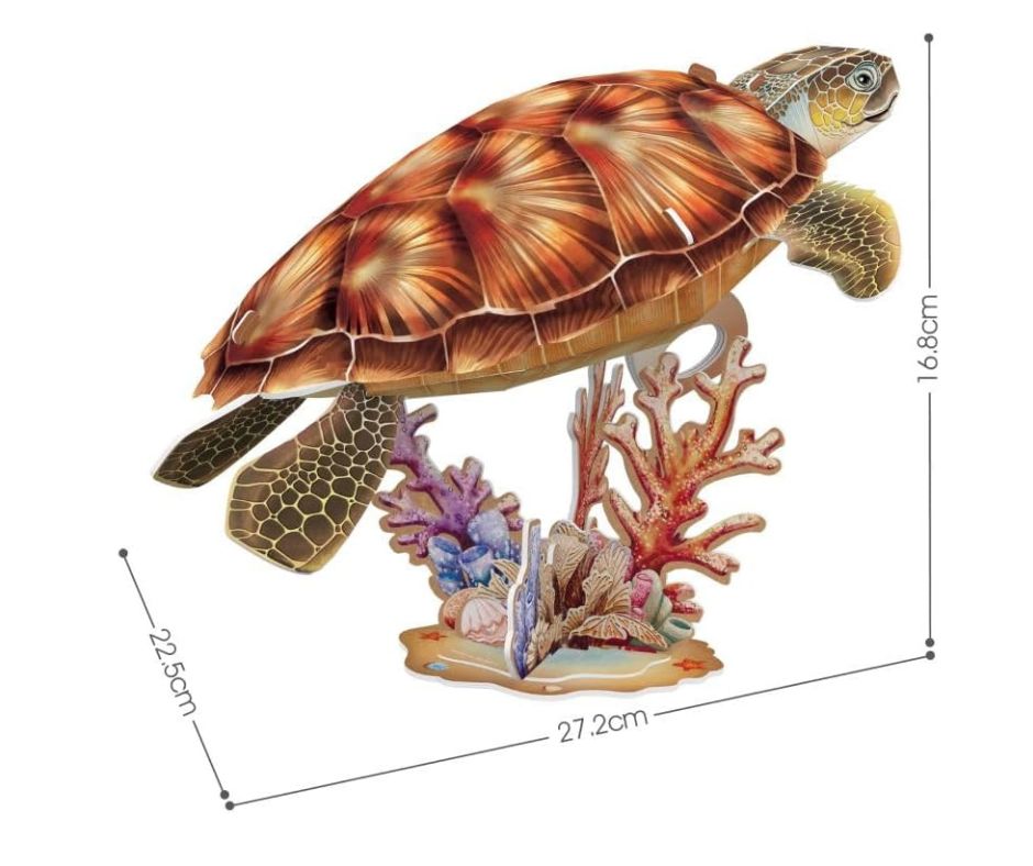 3D-puzzel zeeschildpad - Afbeelding 3