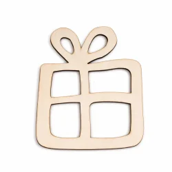 Houten vulvorm Cadeau