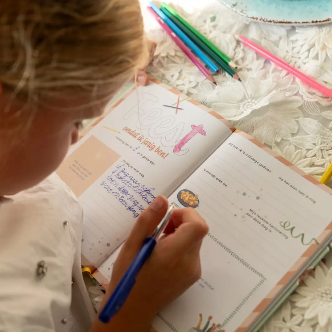 Fijne Verjaardag – invulboek voor 5 onvergetelijke verjaardagen - Afbeelding 4