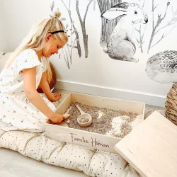 Houten speelbak met deksel (Algemeen)