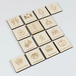 Kerst pictogrammen