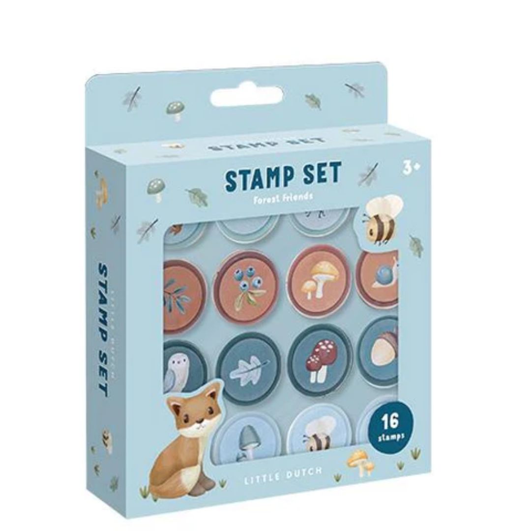Little Dutch stempelset Bosdieren