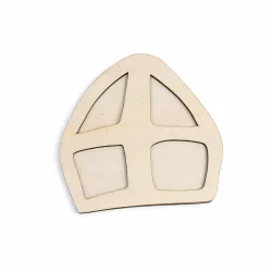Houten vulvorm mijter