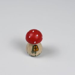 Houten Paddenstoel (met raam)