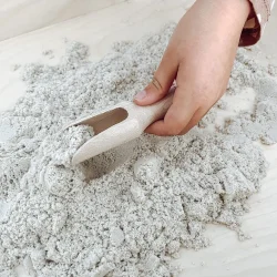 Klein houten schepje