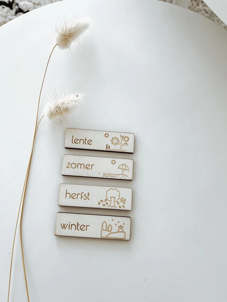 Seizoenen pictogrammen