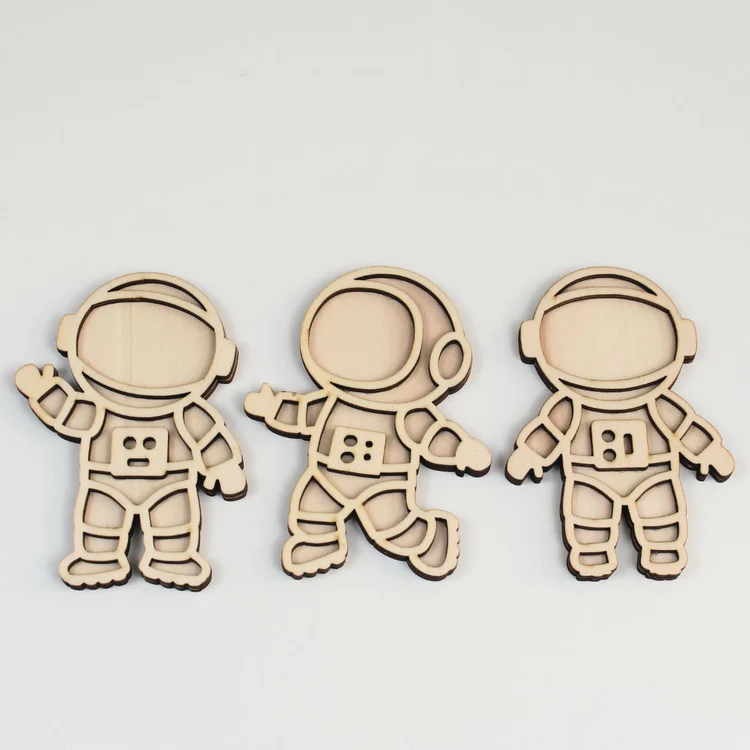 Houten Ruimte Speelfiguren