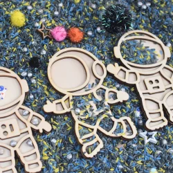 Houten Ruimte Speelfiguren
