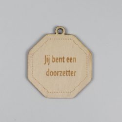 Medaille: Jij bent een doorzetter