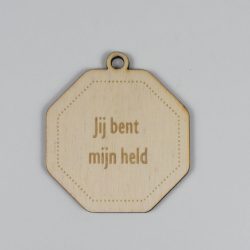 Medaille: Jij bent mijn held