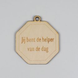Medaille: Jij bent de helper van de dag