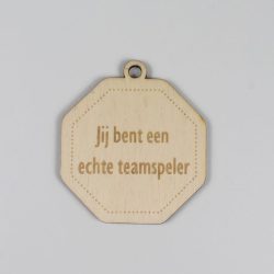 Medaille: Jij bent een echte teamspeler