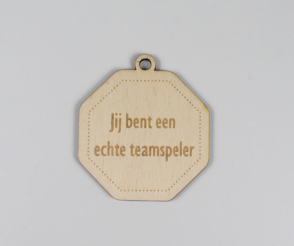 Medaille: Jij bent een echte teamspeler