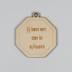 Medaille: Jij bent een ster in oplossen