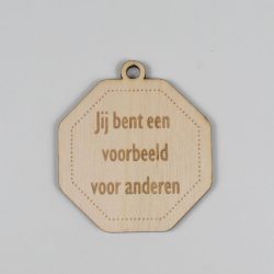 Medaille: Jij bent een voorbeeld voor anderen