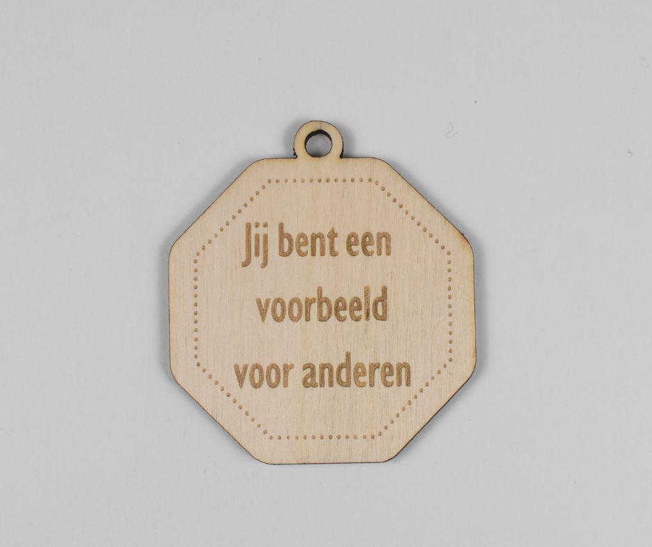 Medaille: Jij bent een voorbeeld voor anderen