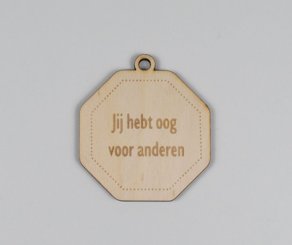 Medaille: Jij hebt oog voor anderen