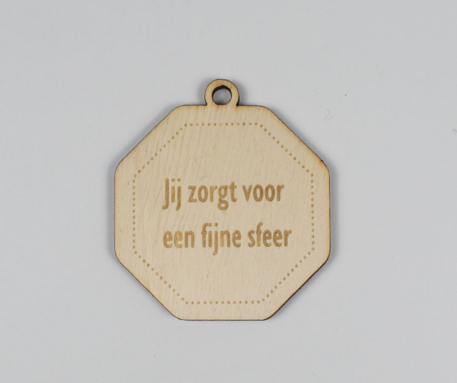 Medaille: Jij zorgt voor een fijne sfeer