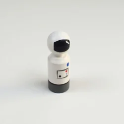 Astronaut met helm
