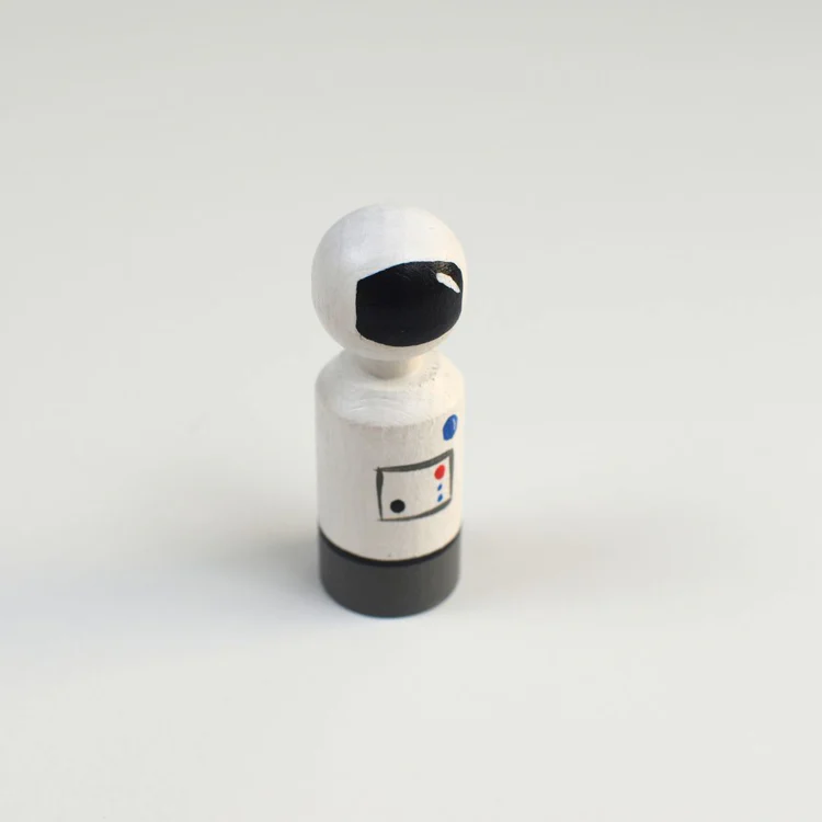 Astronaut met helm