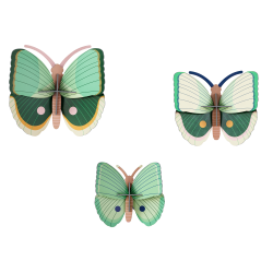 Studio Roof Fern striped Butterflies