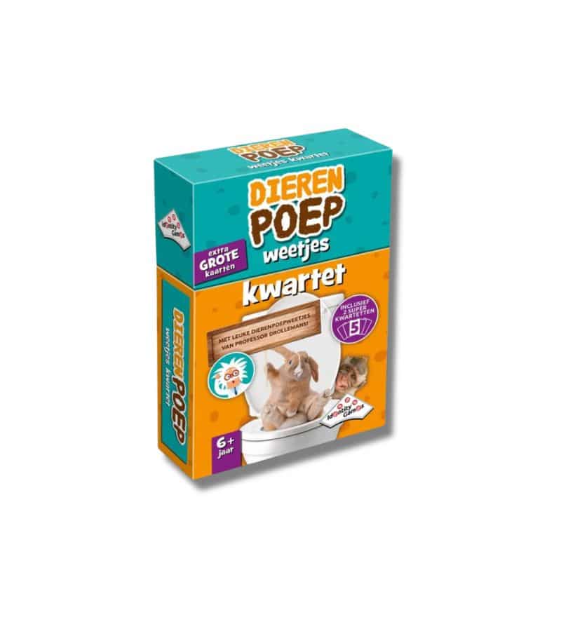 Dierenpoep Weetjes Kwartet