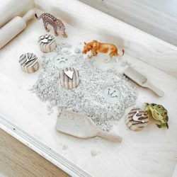 Houten dierenspoor stempels