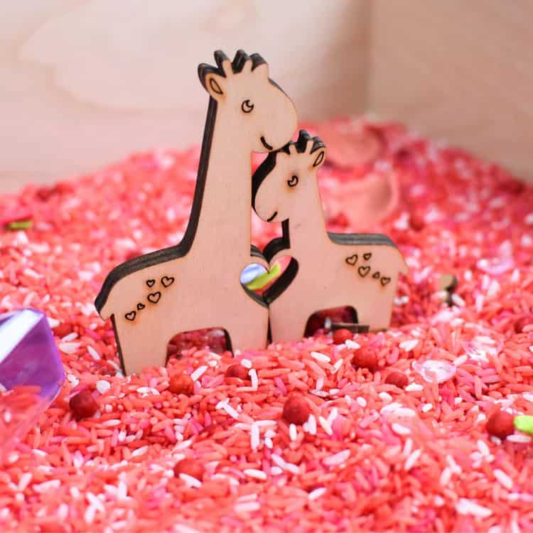 Speelfiguren Set B – Houten dierenduo’s vol zorg en verbondenheid