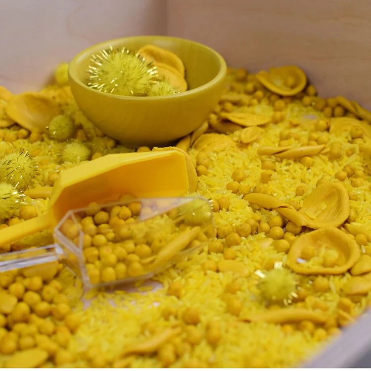 Speelrijst Happy Yellow - Afbeelding 2