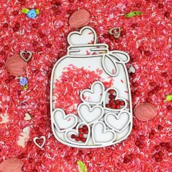 Vulvorm Hartenpot – Happy Hearts