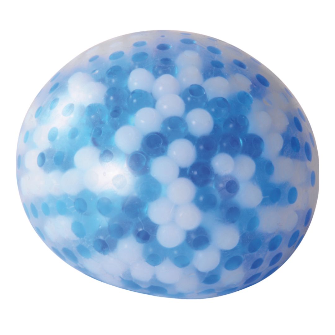 Sensorische bal blauwwit