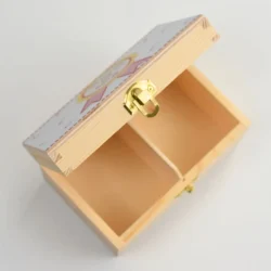 Theedoosje juf of meester – gepersonaliseerd cadeau einde schooljaar (2 vakjes) (Ontwerp Vayen)